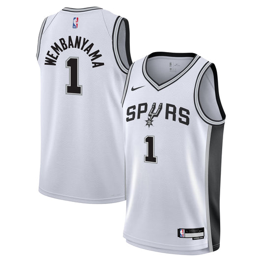 Youth San Antonio Spurs Victor Wembanyama Nike White product image 1