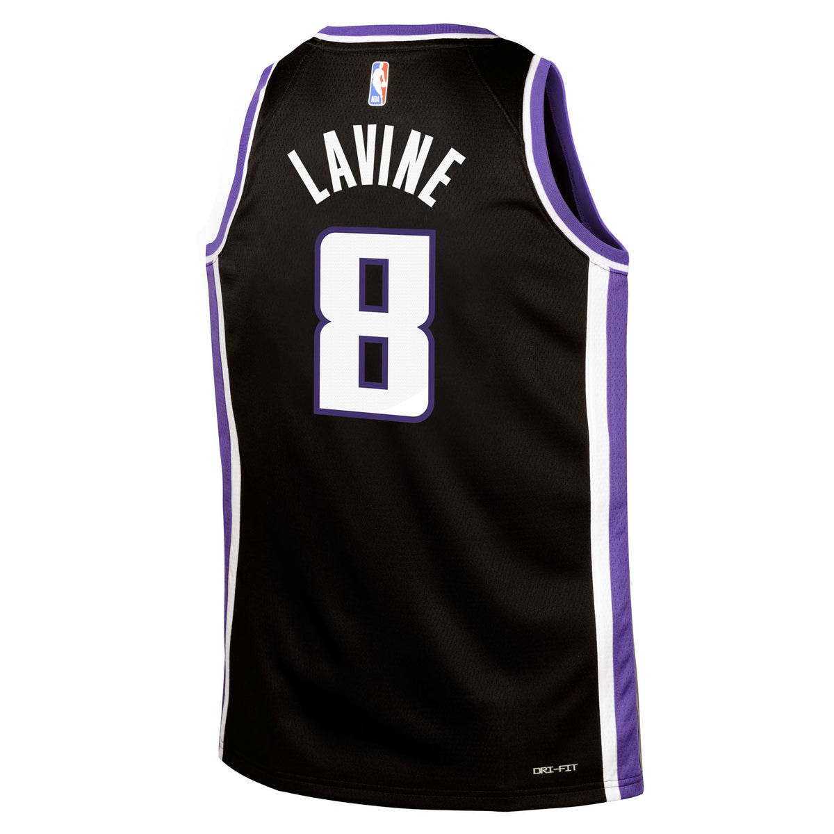 Youth Sacramento Kings Zach LaVine Nike Black Swingman product image 4